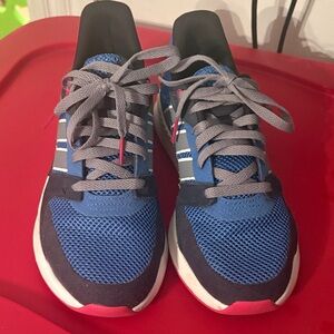 adidas Blue and Gray Women's Sneakers